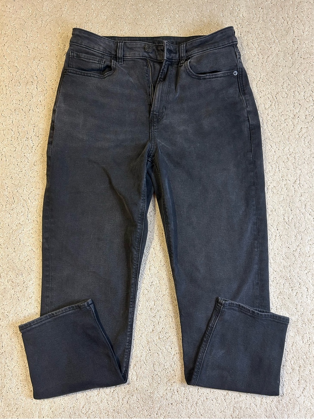 American Eagle Outfitters Women’s Black Mom Jeans - Size 6 Regular